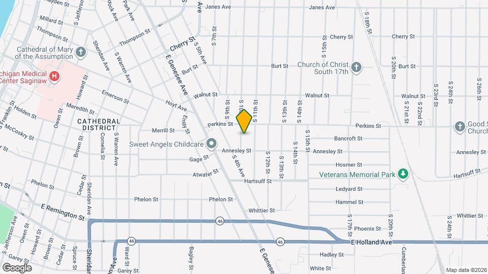 726 S 10th St Map and Location Details