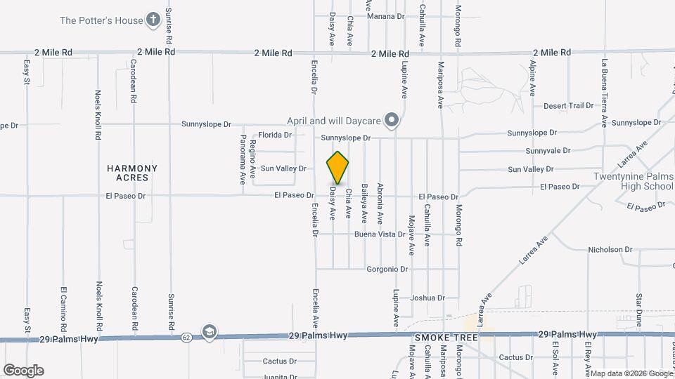 6087 Daisy Ave Map and Location Details