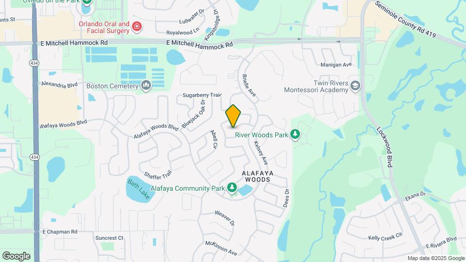 1021 Wainright Dr Mapa y Detalles de la Ubicación