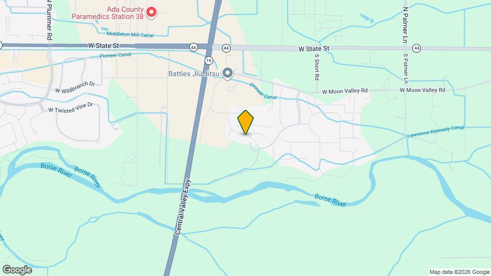 8283 W Shams Ln Map and Location Details