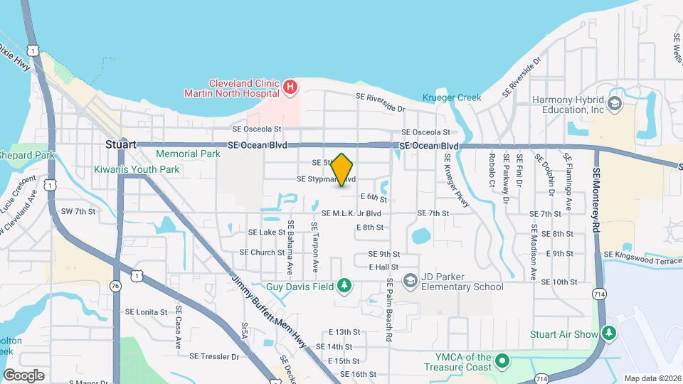 827 SE 6th St Mapa y Detalles de la Ubicación