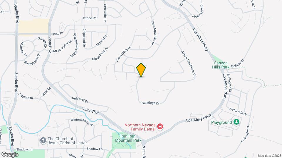 4276 Talladega Dr Map and Location Details