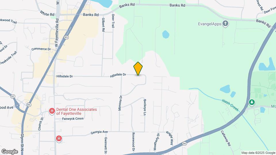 415 Hillsdale Dr Map and Location Details