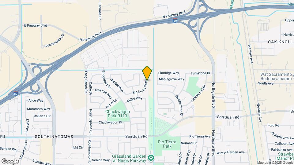 3628 Rio Loma Way Map and Location Details