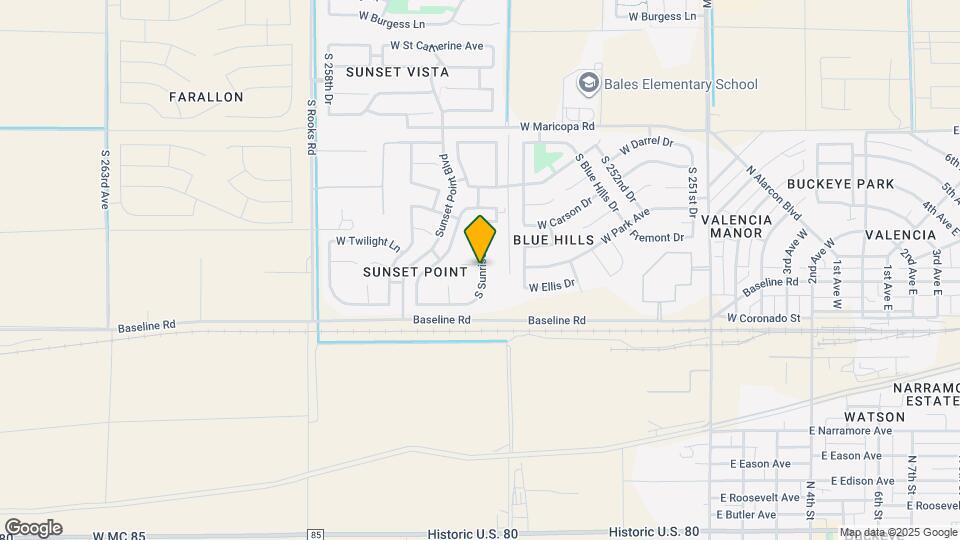 25565 W North Star Ln Mapa y Detalles de la Ubicación