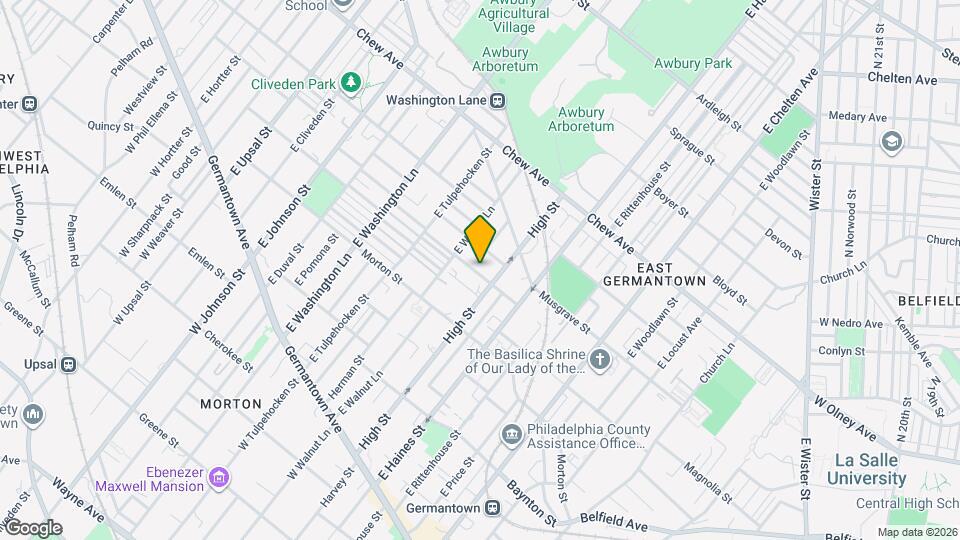 6025 Magnolia St Mapa y Detalles de la Ubicación