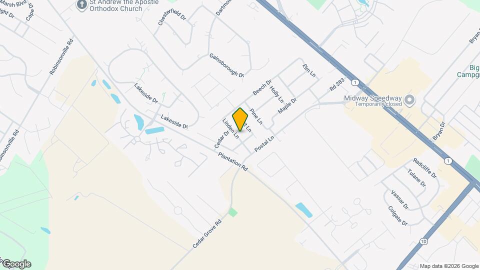 18429 Linden Ln Map and Location Details