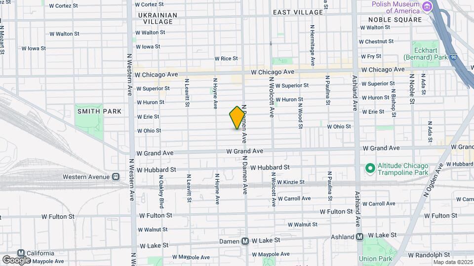 2015 W Ohio St Map and Location Details