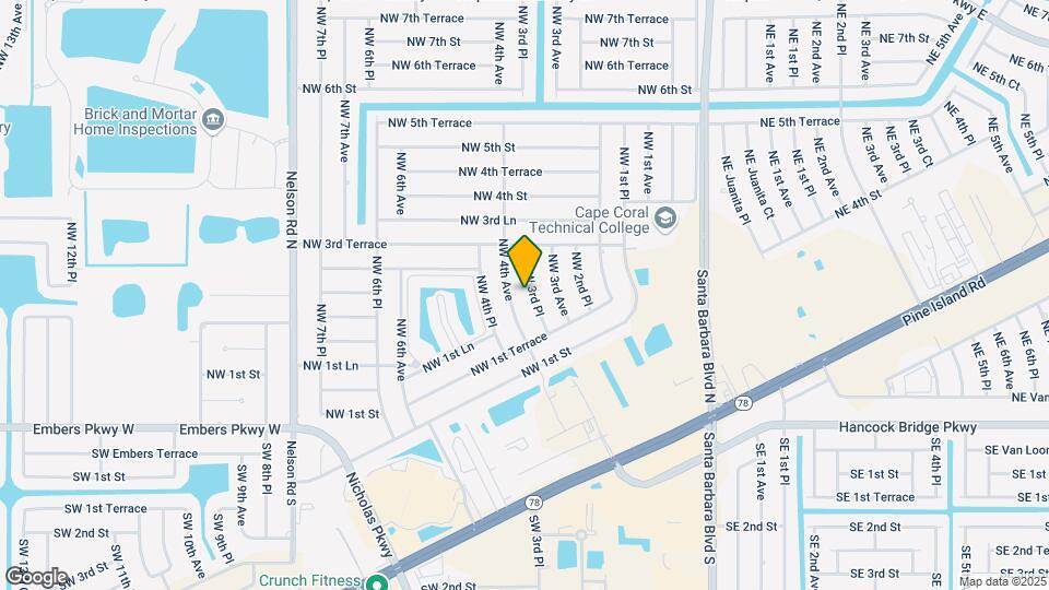 214 NW 3rd Pl Map and Location Details
