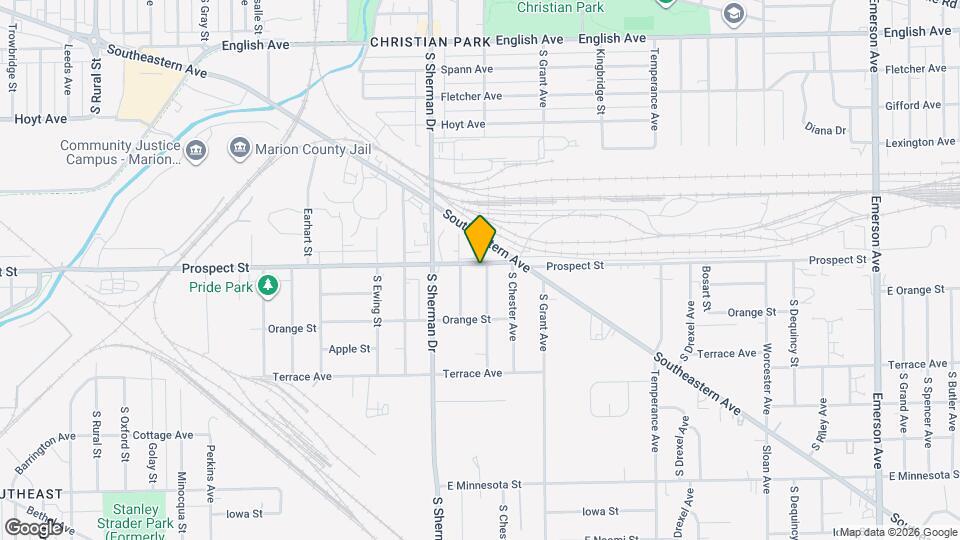 3917 Prospect St Mapa y Detalles de la Ubicación