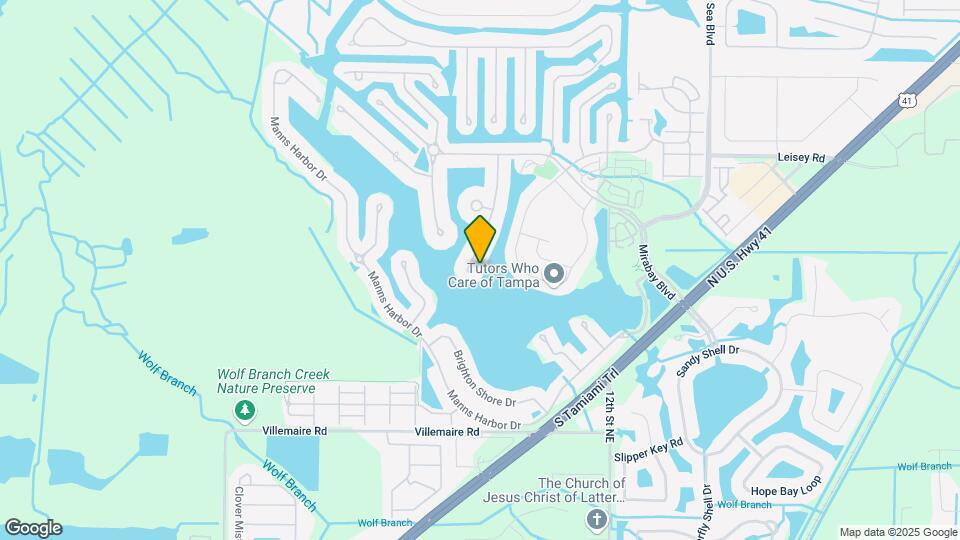 5405 Merritt Island Dr Map and Location Details