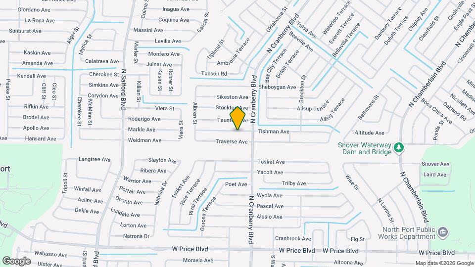 3089 Tishman Ave Map and Location Details