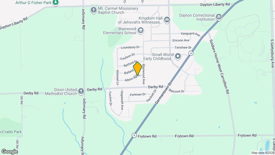 5090 Altrim Rd Map and Location Details