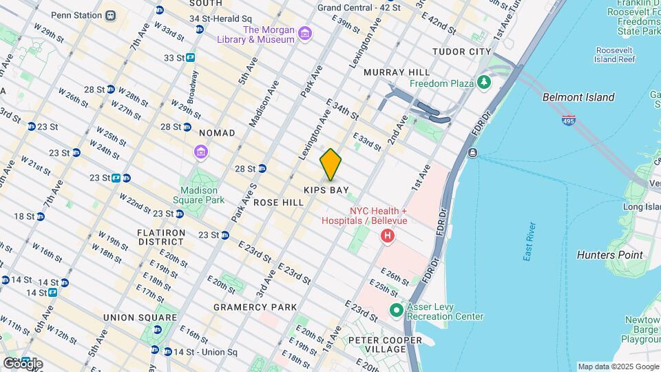 205 E 29th St Mapa y Detalles de la Ubicación