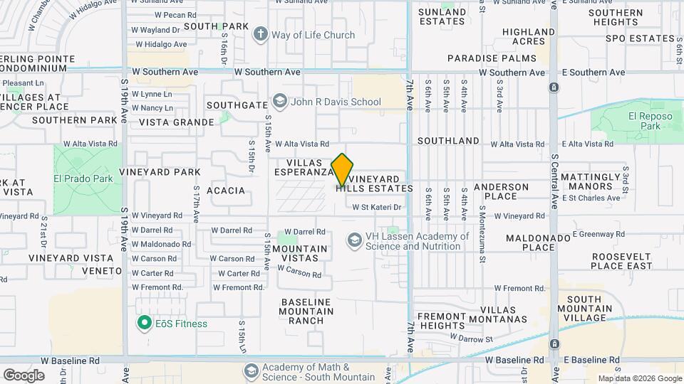 6606 S 10th Dr Map and Location Details