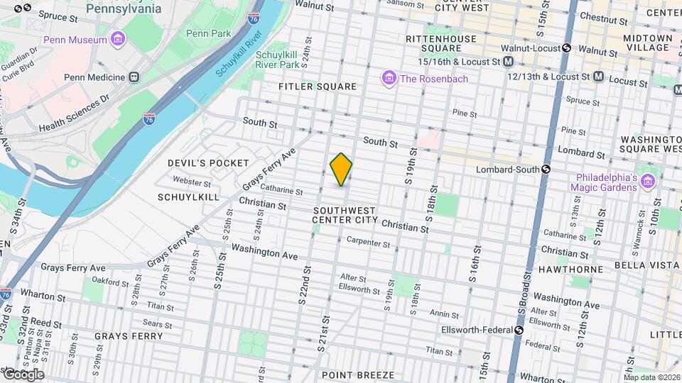 2110 Saint Albans St Map and Location Details