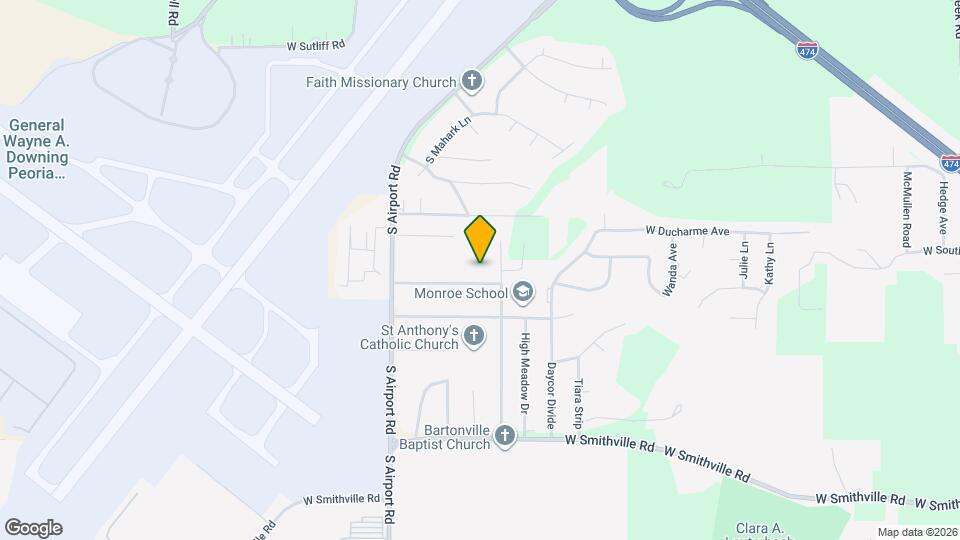 5217 West Monroe Road Mapa y Detalles de la Ubicación