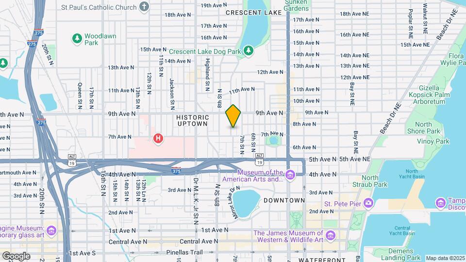 719 Grove St N Map and Location Details