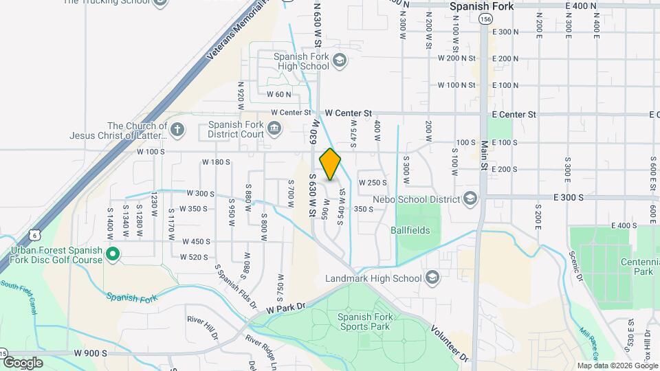 267 S 590 W Map and Location Details