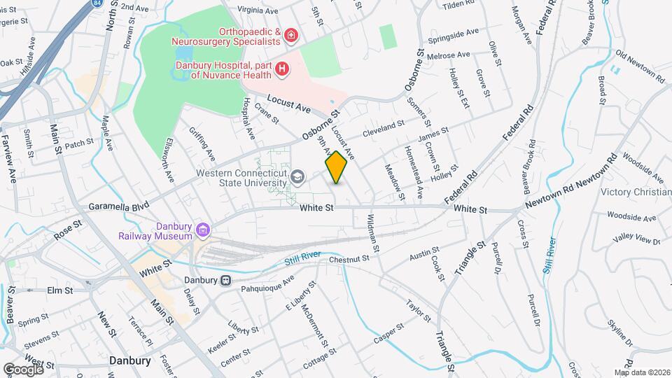 5 8th Ave, Unit 5 8th Avenue Danbury CT Mapa y Detalles de la Ubicación