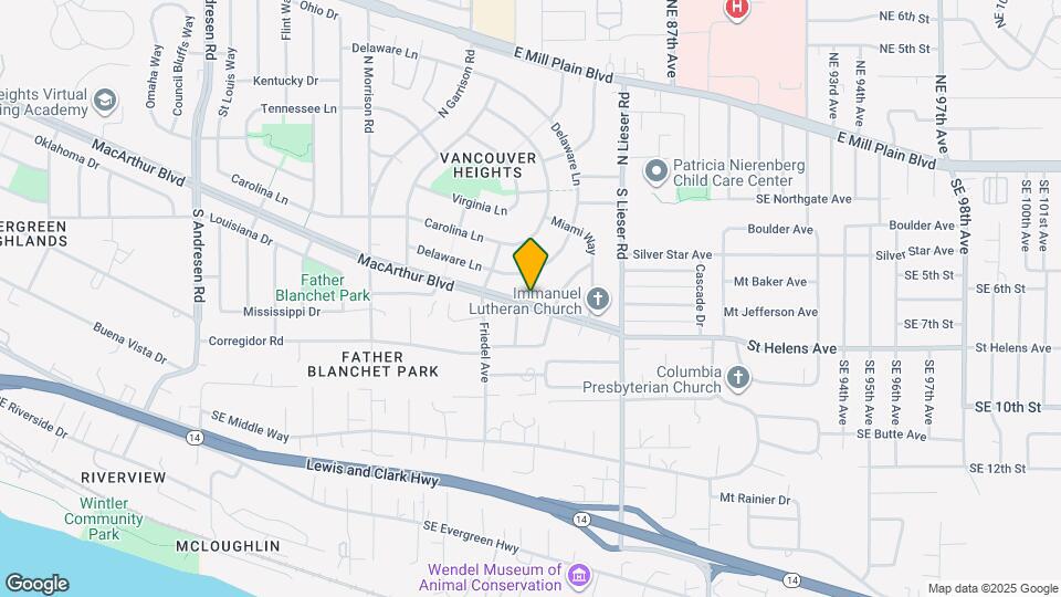 8018 MacArthur Blvd Map and Location Details