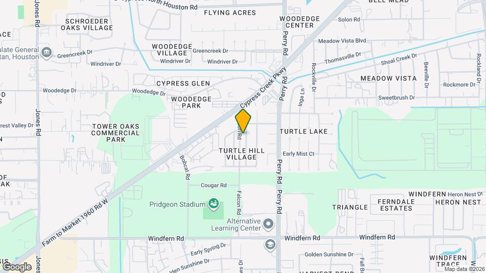 11619 Ridge Run Dr Map and Location Details