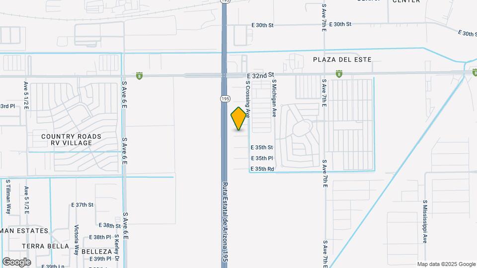 6560 E 34th Ln Map and Location Details