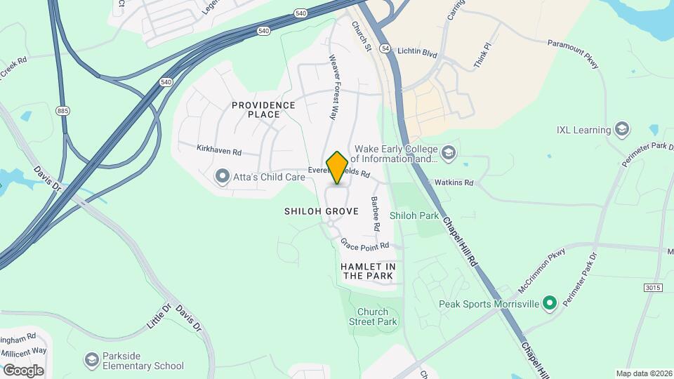 1712 Grace Point Rd Map and Location Details