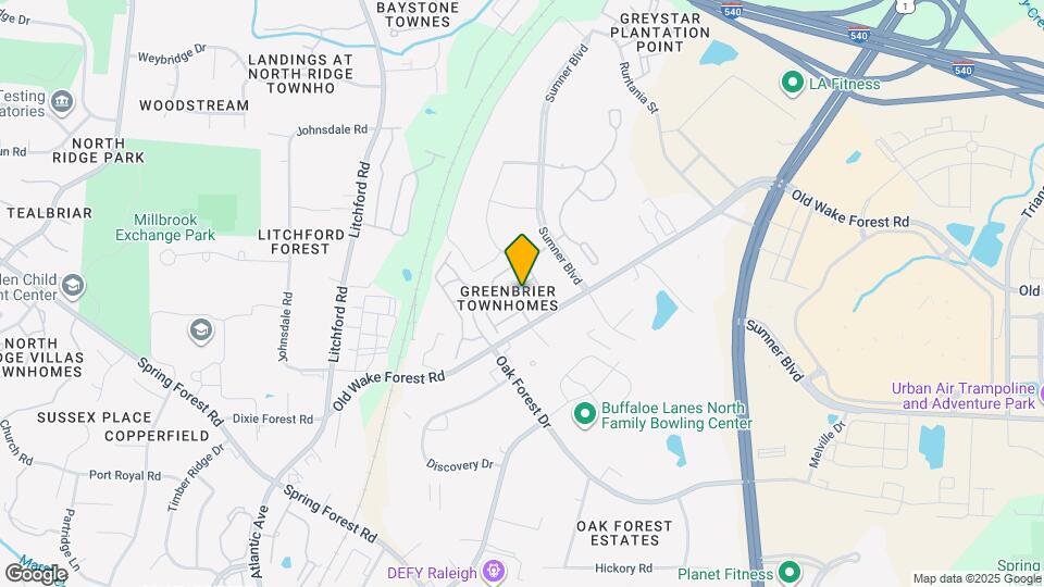 6632 Clarksburg Pl Map and Location Details