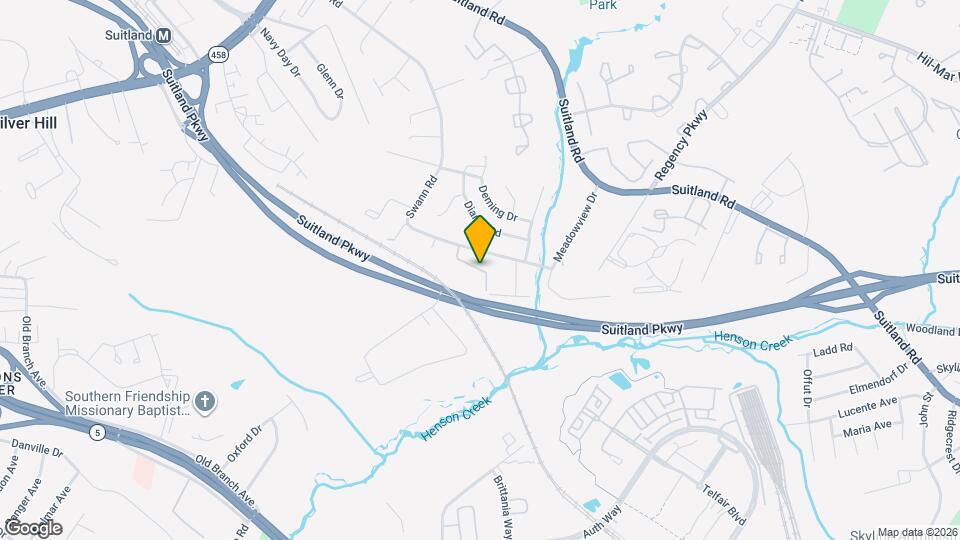 3801 Swann Rd, Unit 302 Map and Location Details