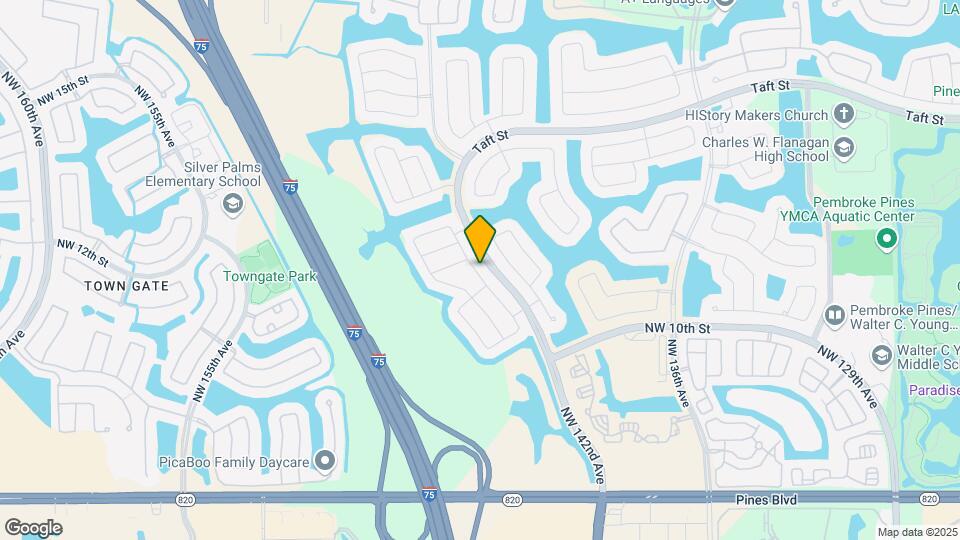 1345 NW 143rd Ave Map and Location Details