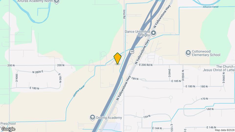 3892 E 200 Rd N Map and Location Details