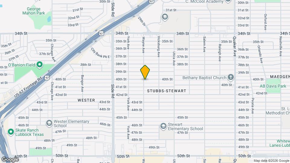 4919 40th St Mapa y Detalles de la Ubicación
