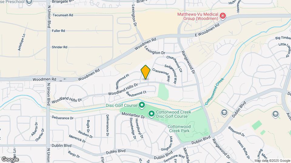 6910 Churchwood Cir Map and Location Details