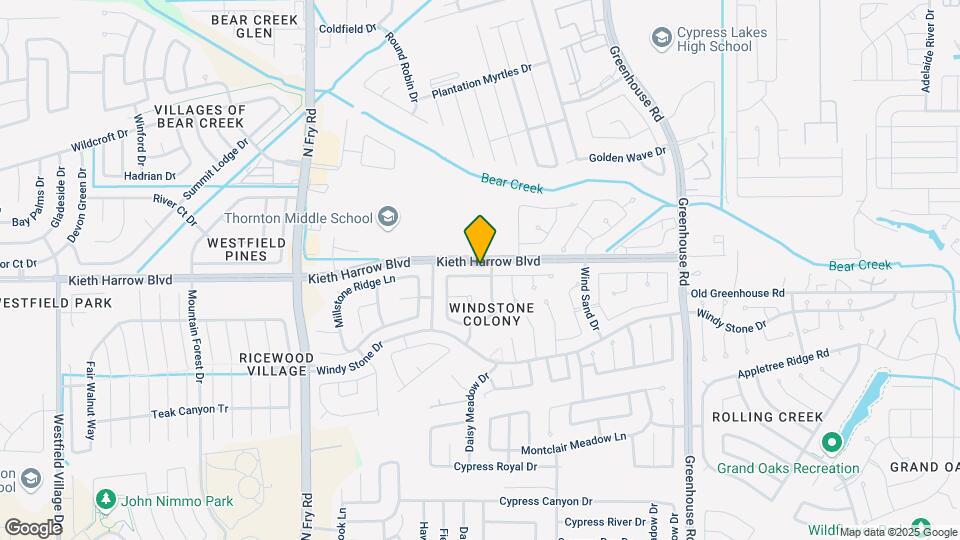 19510 Colony Trail Ln Mapa y Detalles de la Ubicación