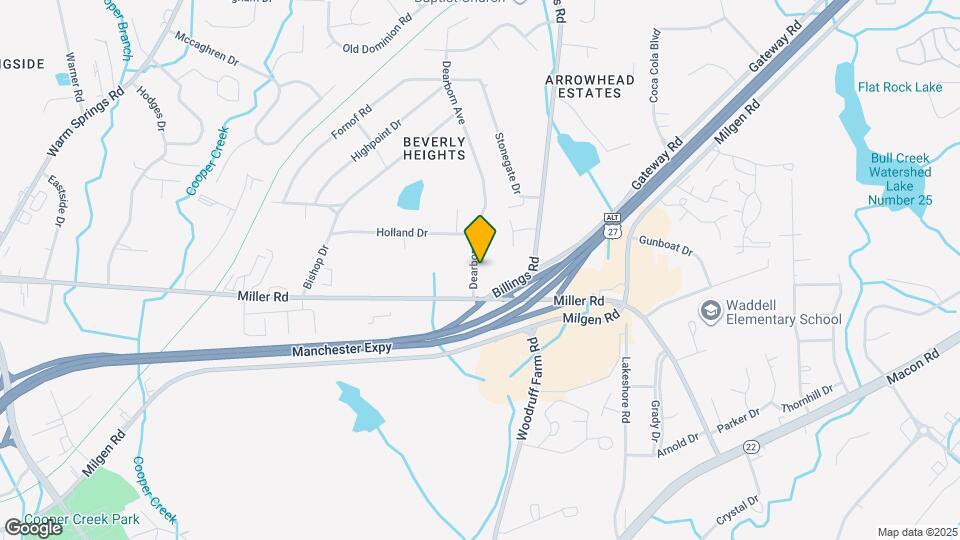 5608 Dearborn Ave Map and Location Details