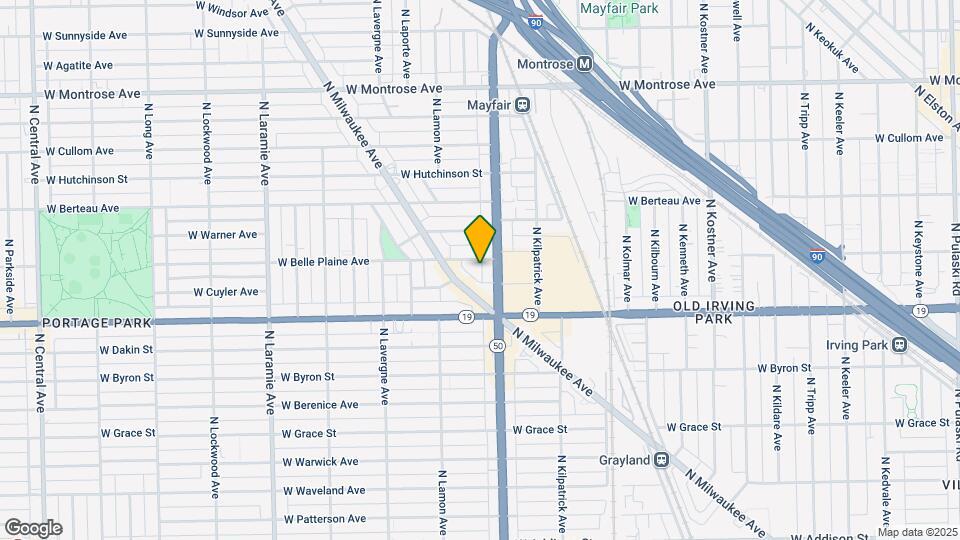 4815-4835 W Belle Plaine Ave Map and Location Details