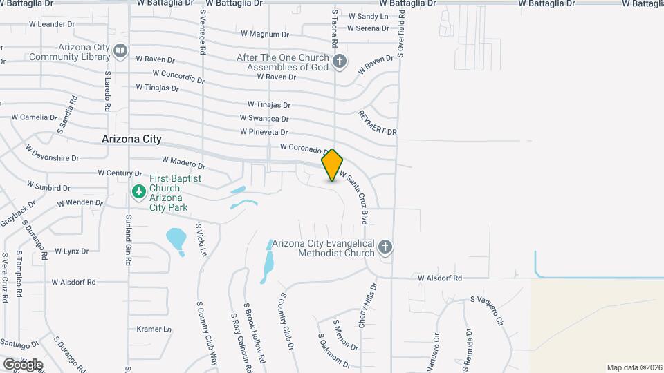 14045 S Berwick Rd Map and Location Details