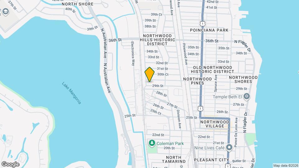 953 29th St Map and Location Details