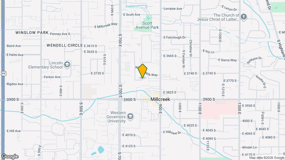 3760 S Redmaple Rd, Unit 3760 Map and Location Details