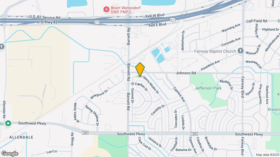 4600 Sierra Madre Dr Mapa y Detalles de la Ubicación