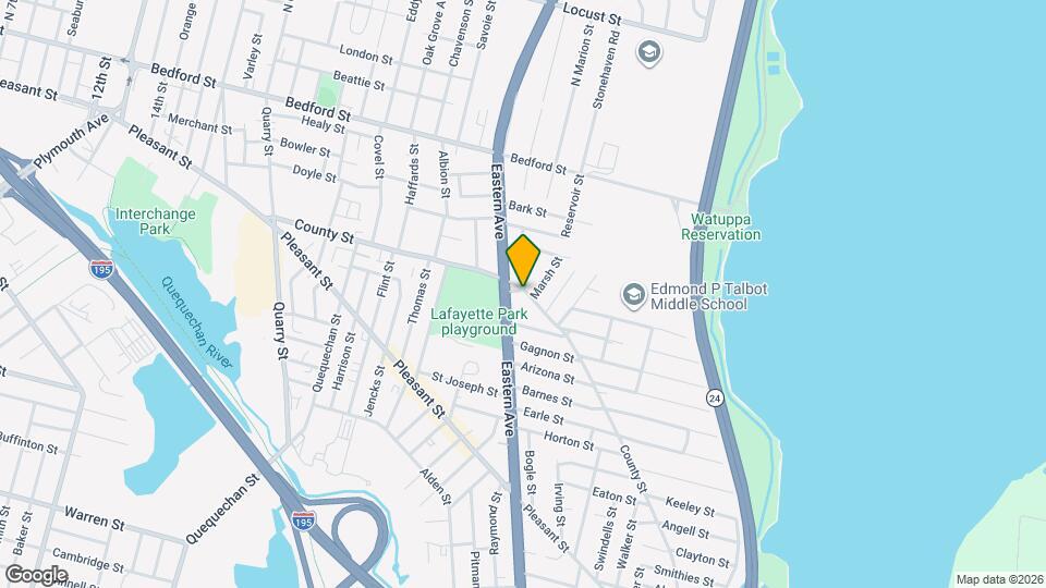 603 County St Mapa y Detalles de la Ubicación