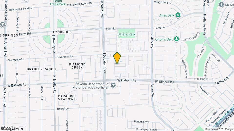 7308 N Decatur Blvd Map and Location Details