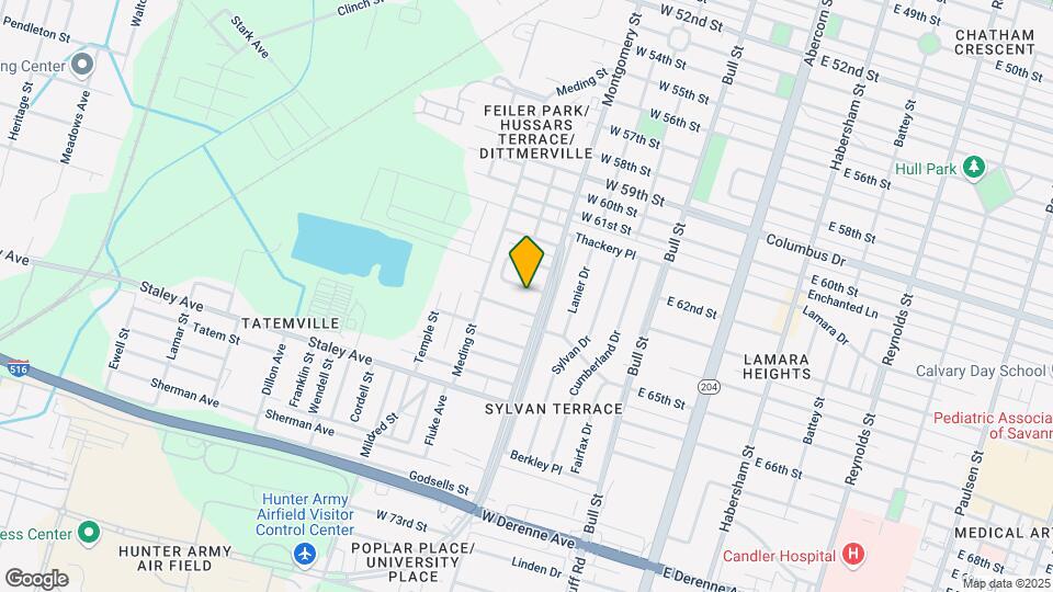 405 S Baldwin Cir Map and Location Details