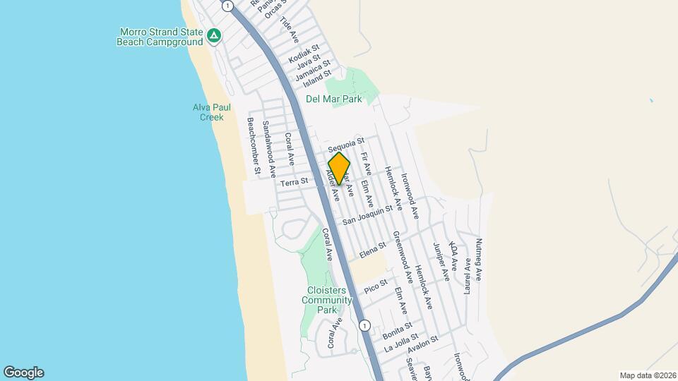 2890 Alder Ave Map and Location Details