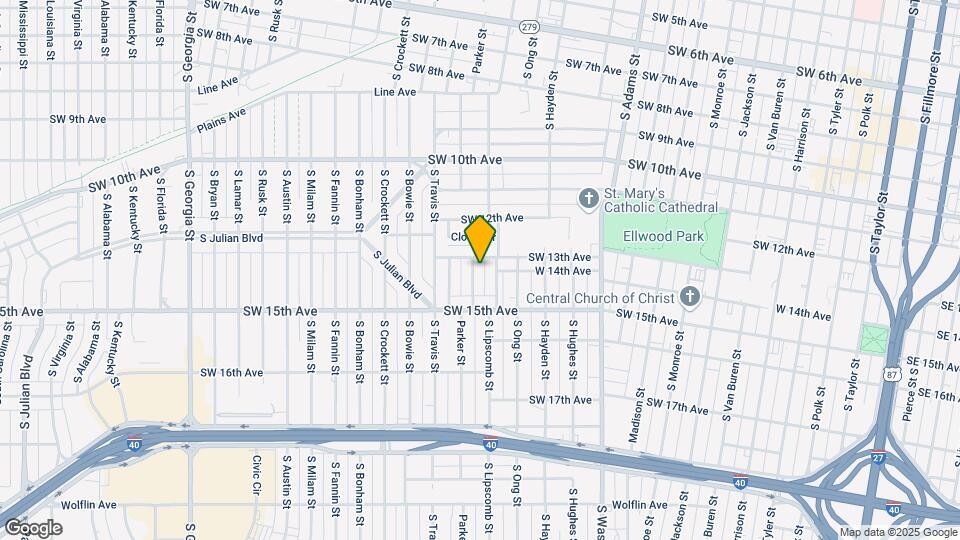 1305 Parker St Mapa y Detalles de la Ubicación