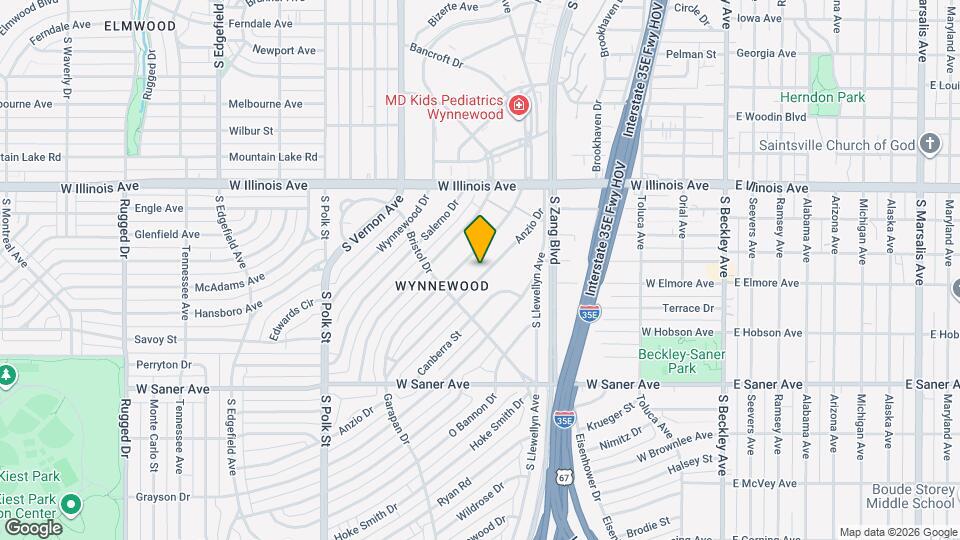 2515 Anzio Dr Map and Location Details