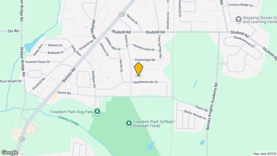 3911 Nicole Ln Map and Location Details