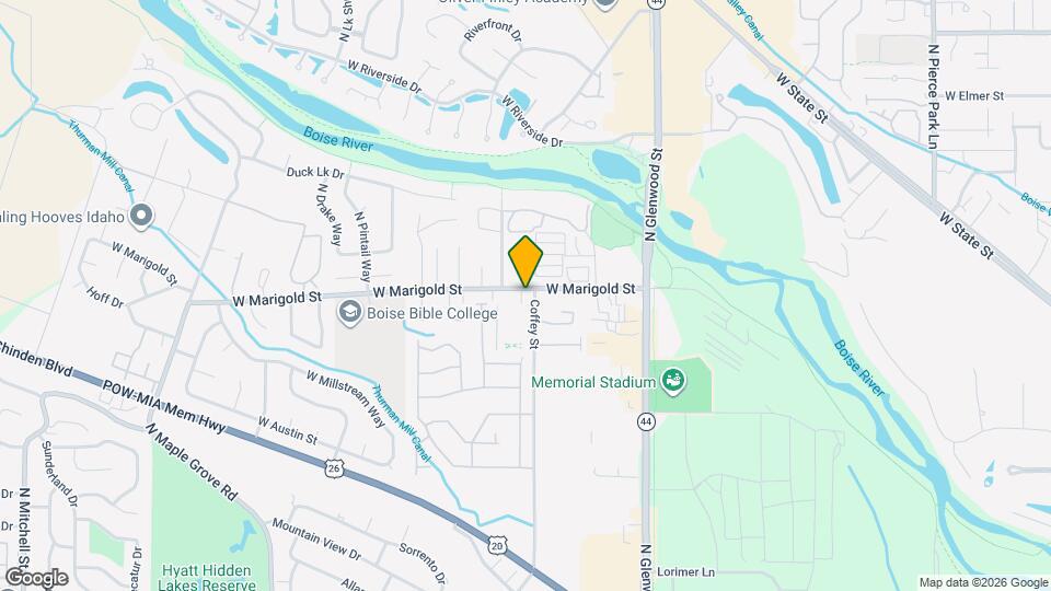 5980 N Chad Evert Ln Map and Location Details