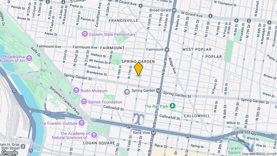 560 N 16th St Map and Location Details